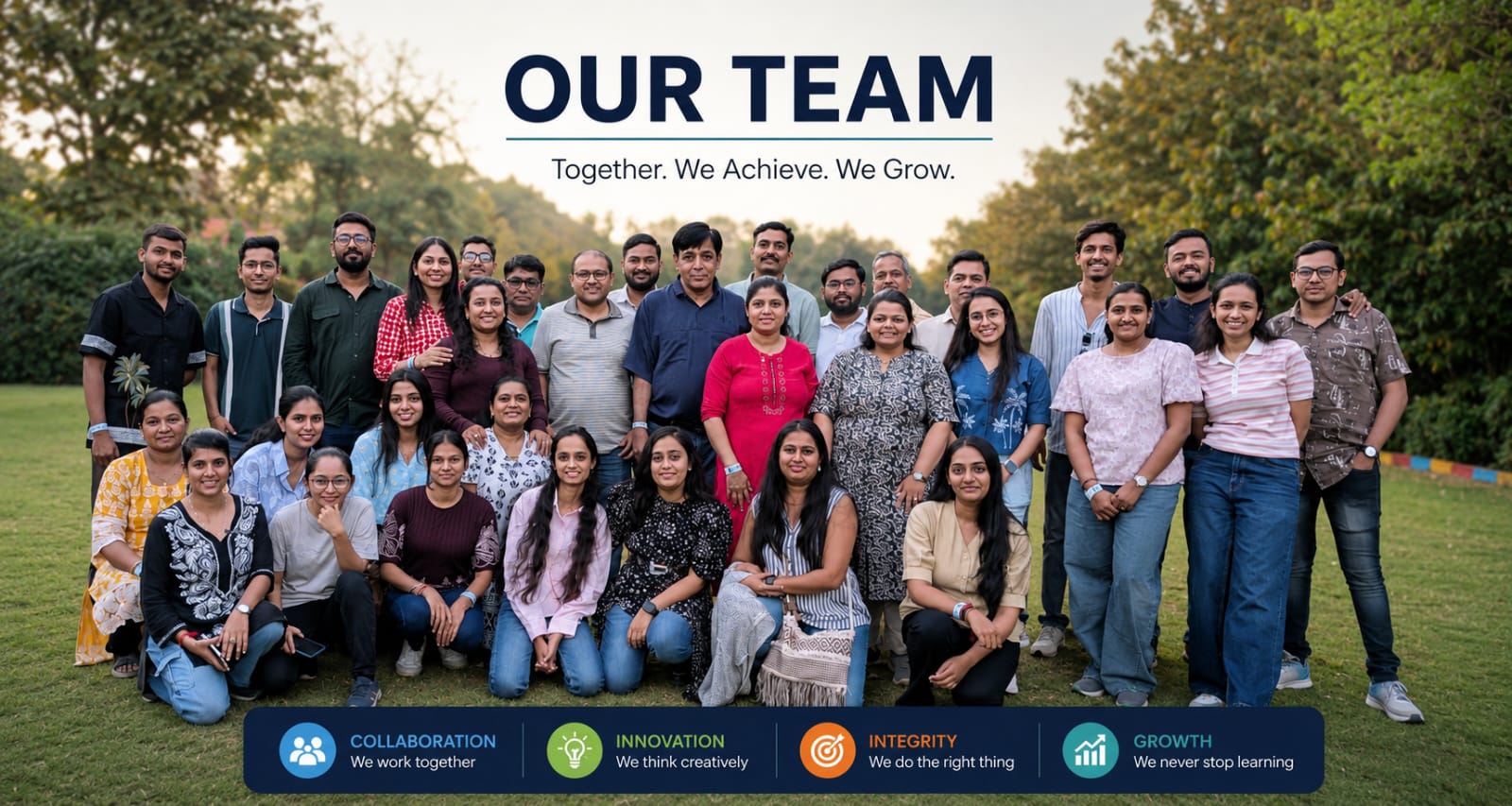 Sanjay C. Shah & Co. team group photo